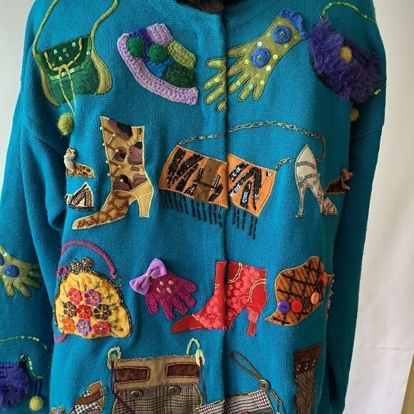 Vintage Design Options by Philip & Jane Gordon Medium with faux fur neck/sleeves - Picture 5 of 16